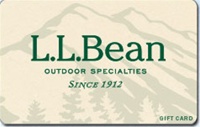 L.L. Bean Variable Gift Card