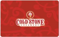 Cold Stone Creamery Variable Gift Card